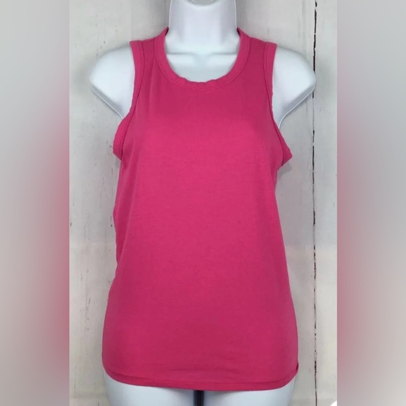 Vintage J Crew Pink Tie Back Tank Top size Small - Picture 2 of 10